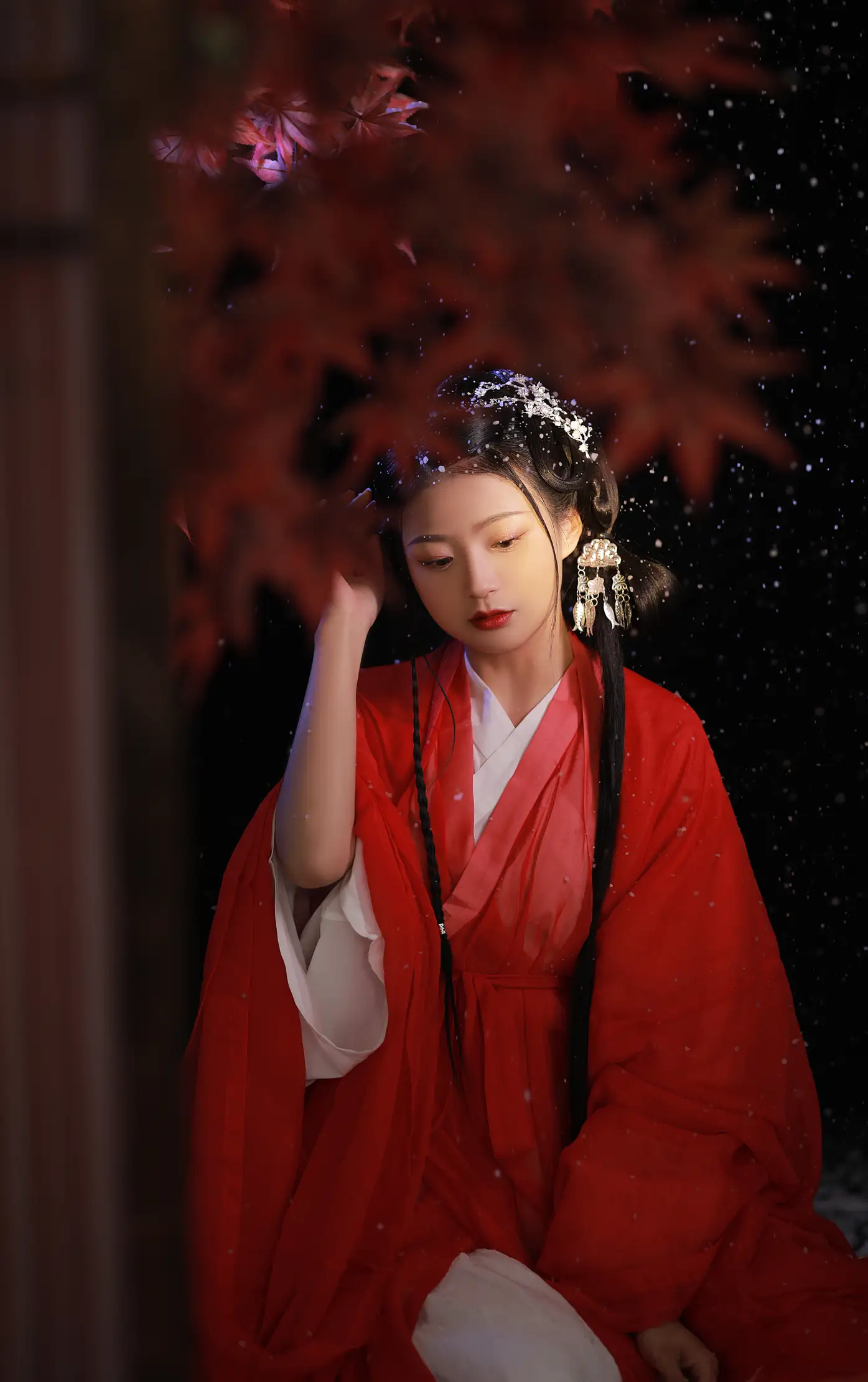 [艺图语] 2022.06.28 Vol.1318 – 夜深知雪重 nya酱的铃铛铛#[22P]-13