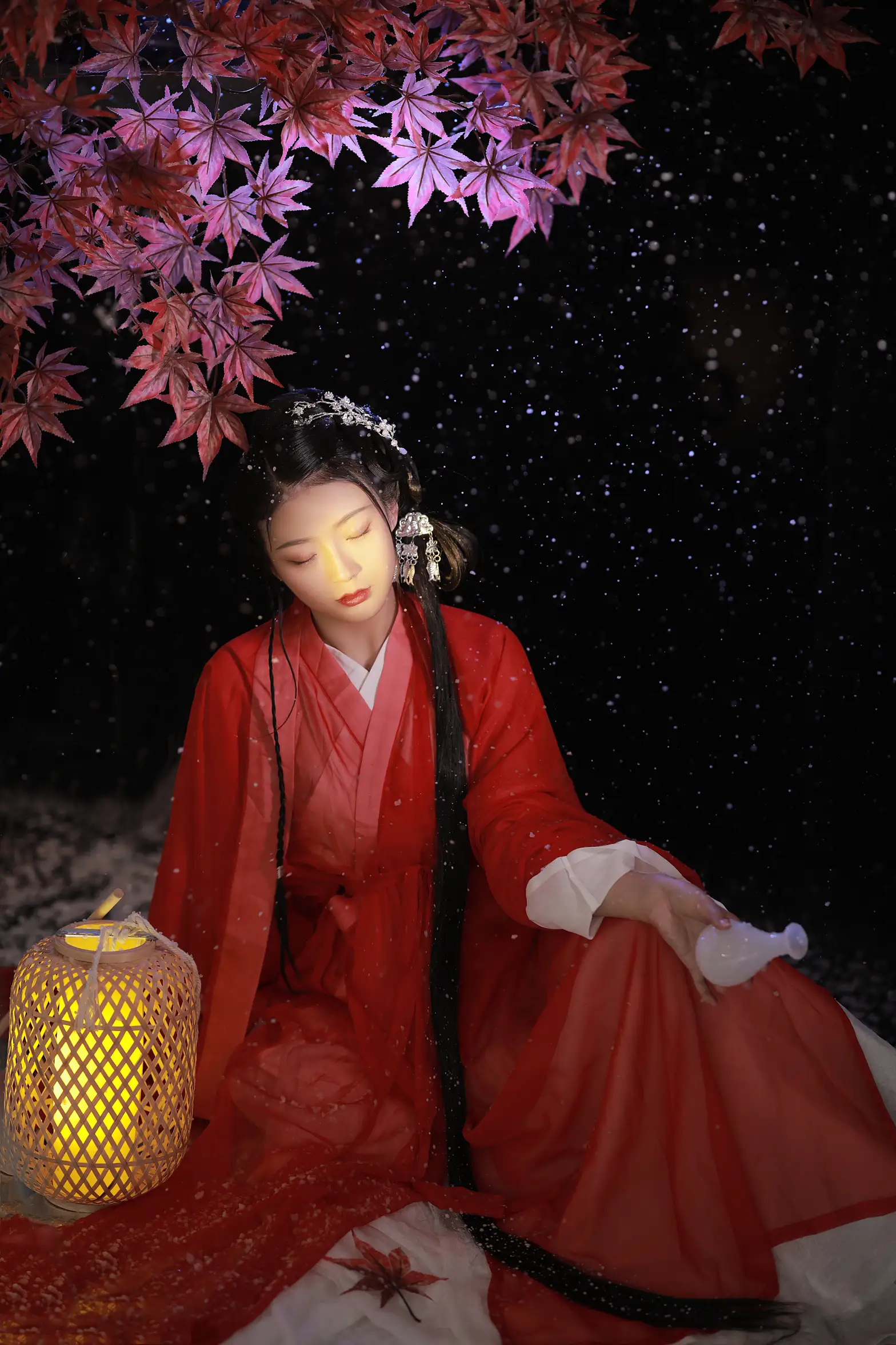 [艺图语] 2022.06.28 Vol.1318 – 夜深知雪重 nya酱的铃铛铛#[22P]-8