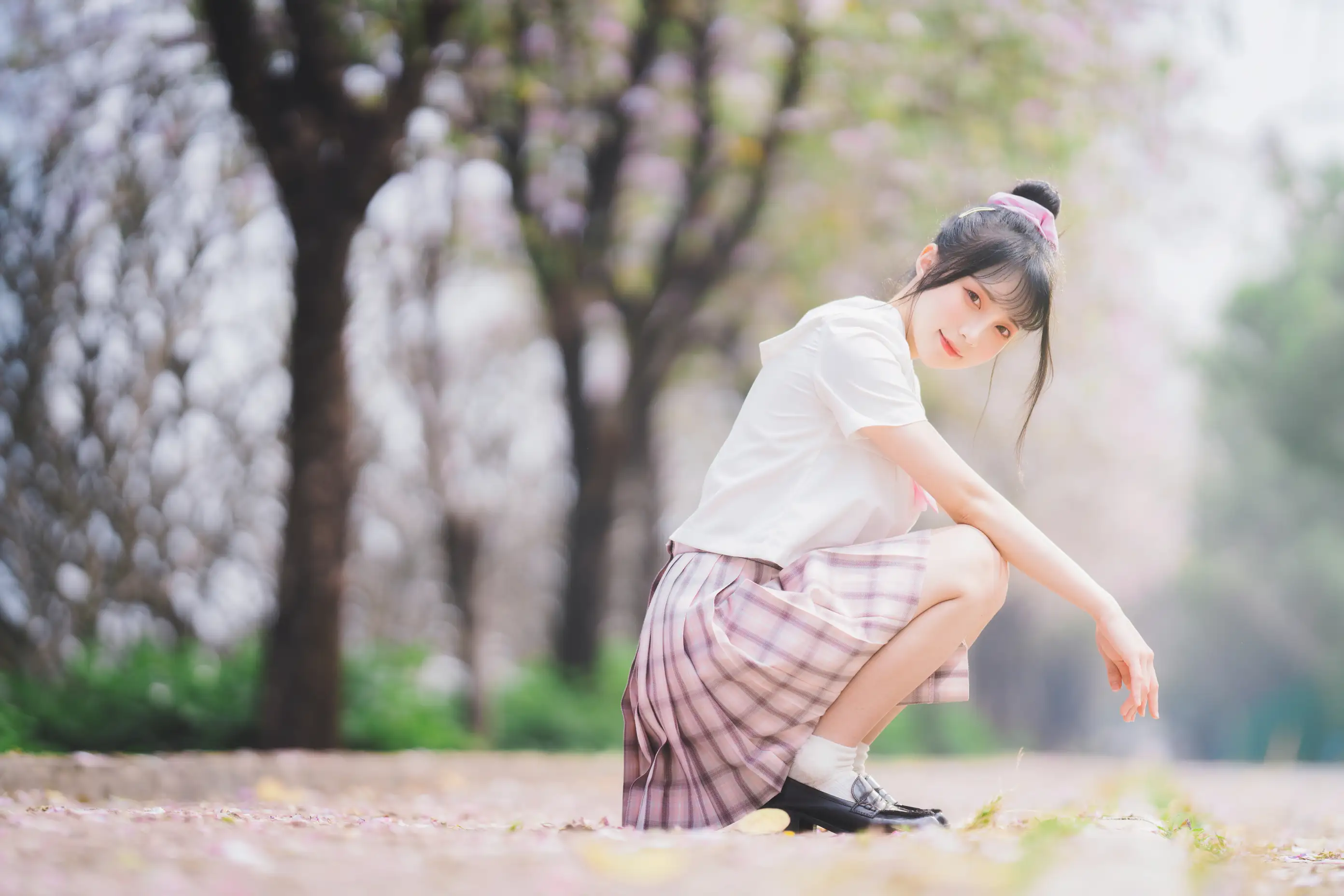 [艺图语] 2022.06.21 Vol.1244 – 花与少女 思涼poi#[35P]-13