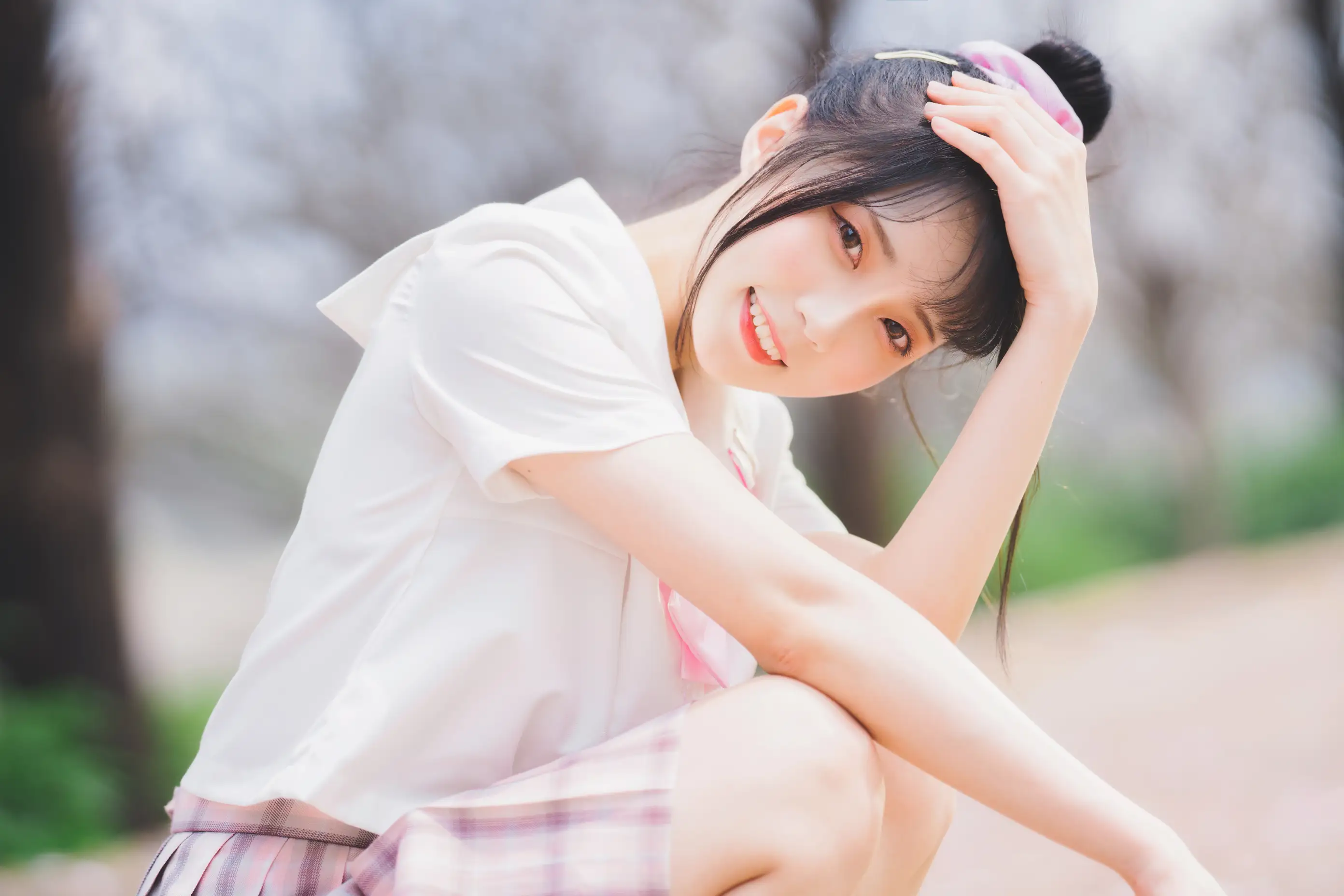 [艺图语] 2022.06.21 Vol.1244 – 花与少女 思涼poi#[35P]-15