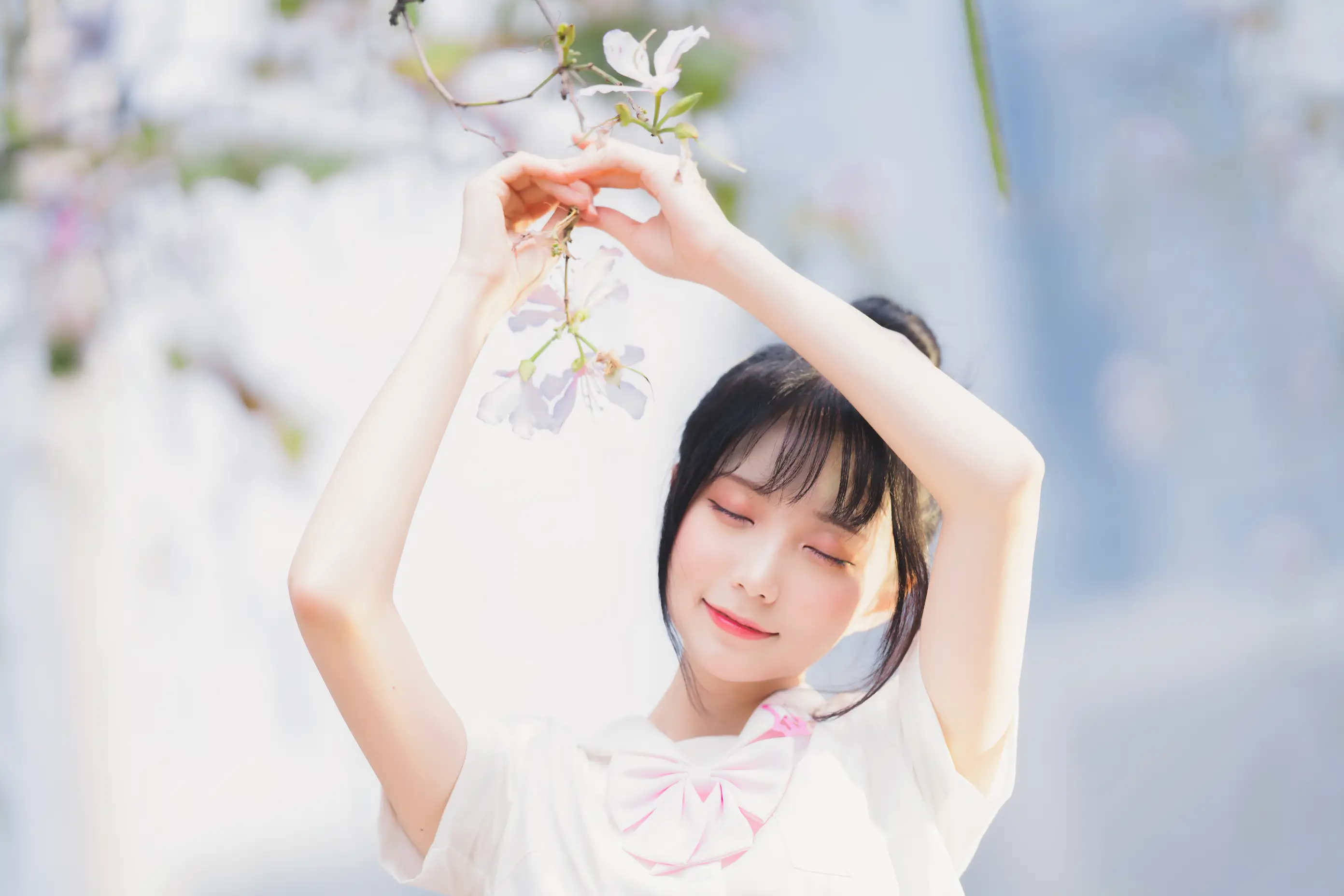 [艺图语] 2022.06.21 Vol.1244 – 花与少女 思涼poi#[35P]-20