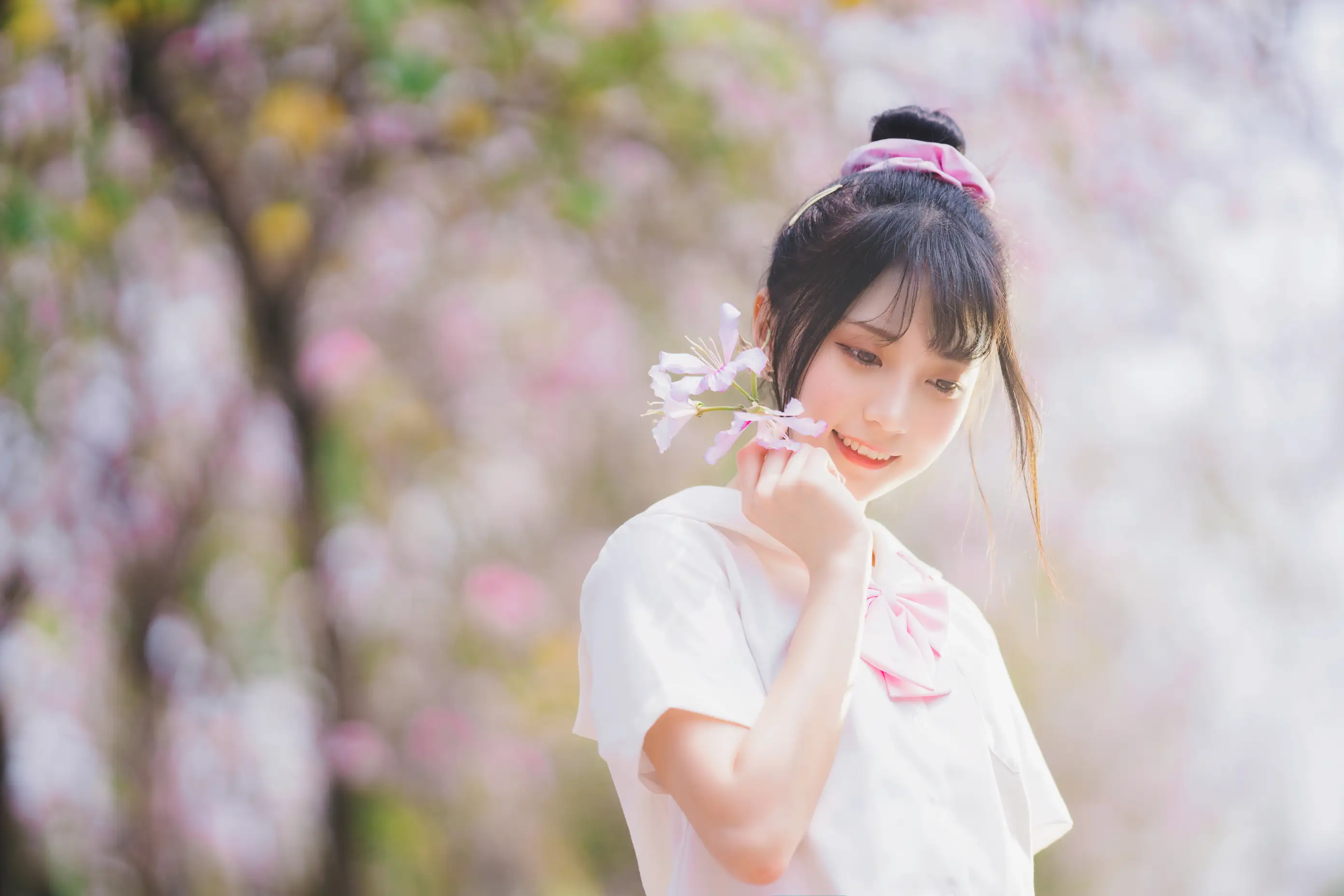 [艺图语] 2022.06.21 Vol.1244 – 花与少女 思涼poi#[35P]-22