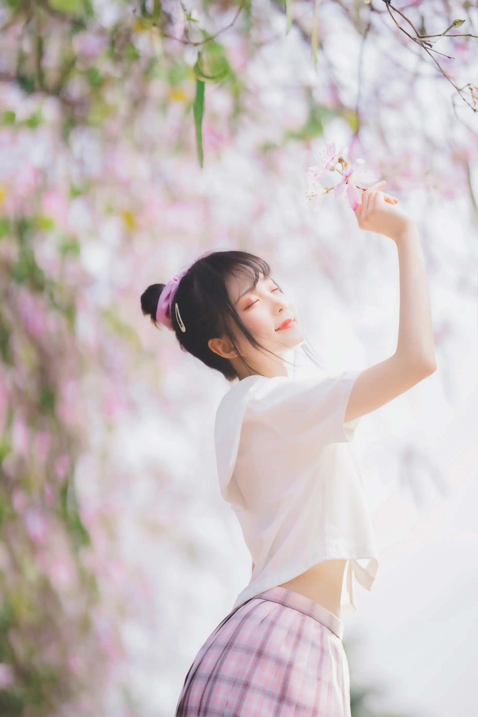 [艺图语] 2022.06.21 Vol.1244 – 花与少女 思涼poi#[35P]-23