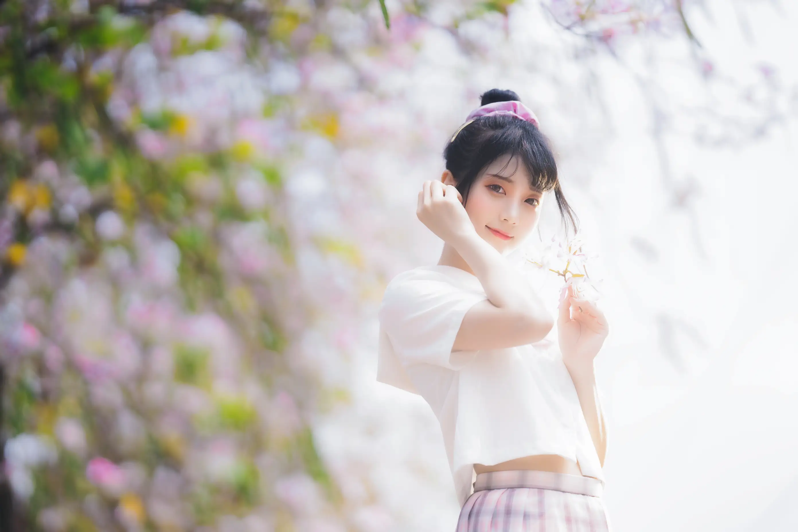 [艺图语] 2022.06.21 Vol.1244 – 花与少女 思涼poi#[35P]-26