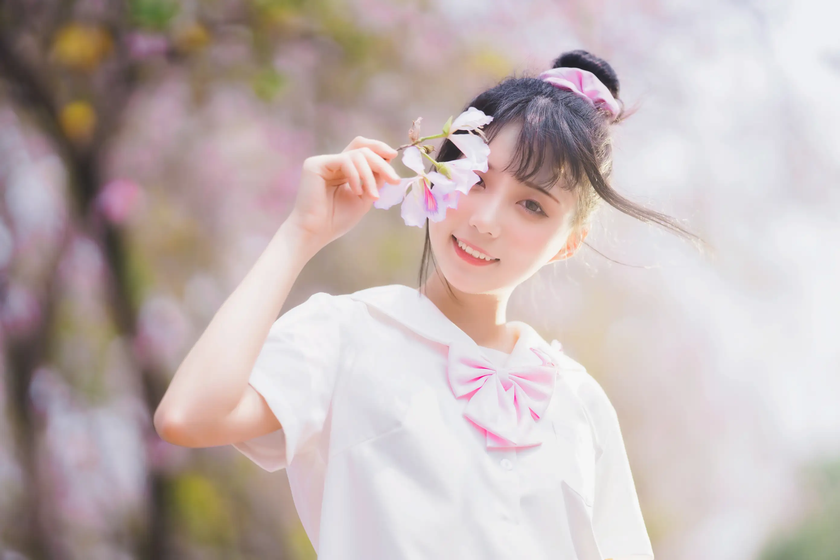[艺图语] 2022.06.21 Vol.1244 – 花与少女 思涼poi#[35P]-27