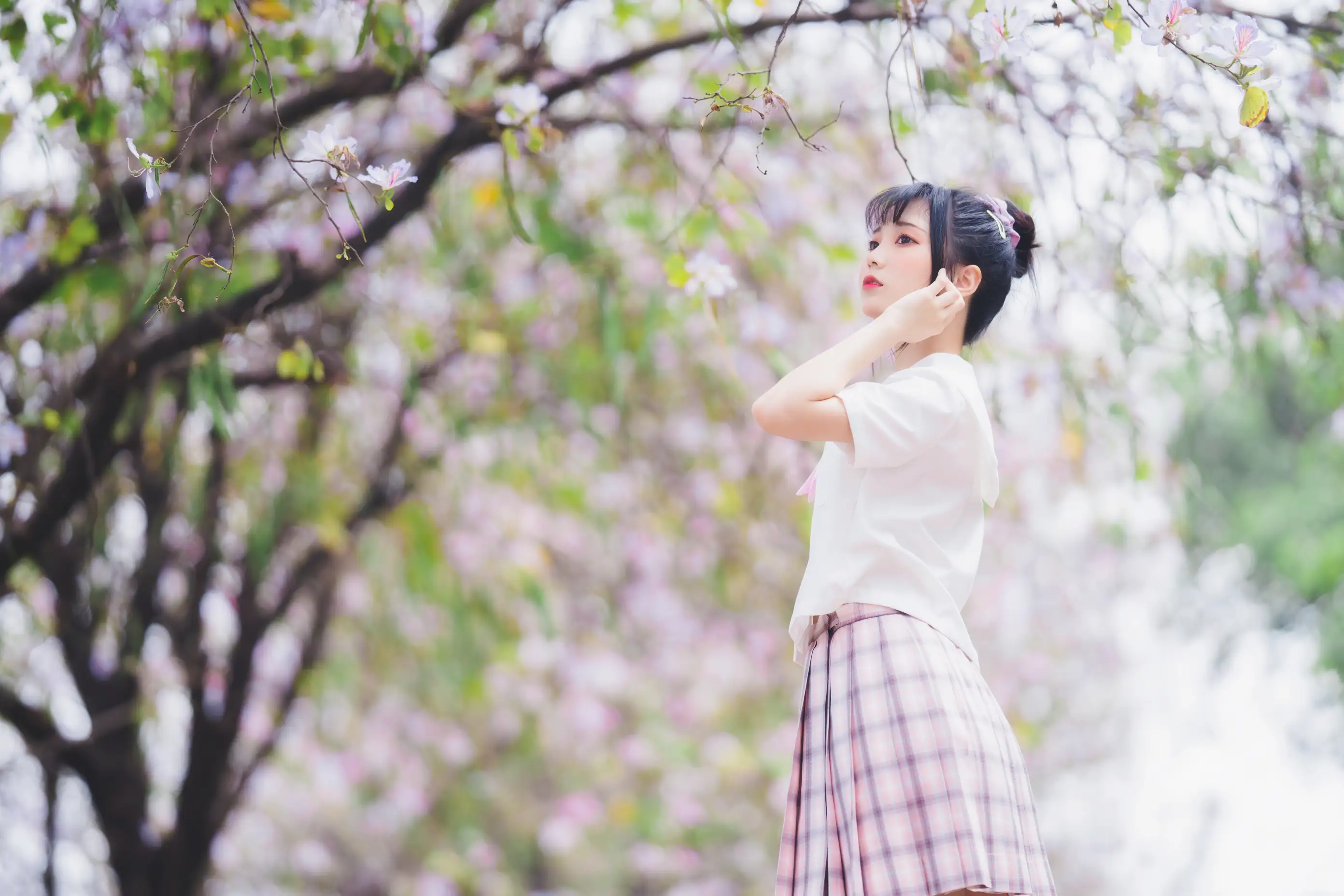 [艺图语] 2022.06.21 Vol.1244 – 花与少女 思涼poi#[35P]-31