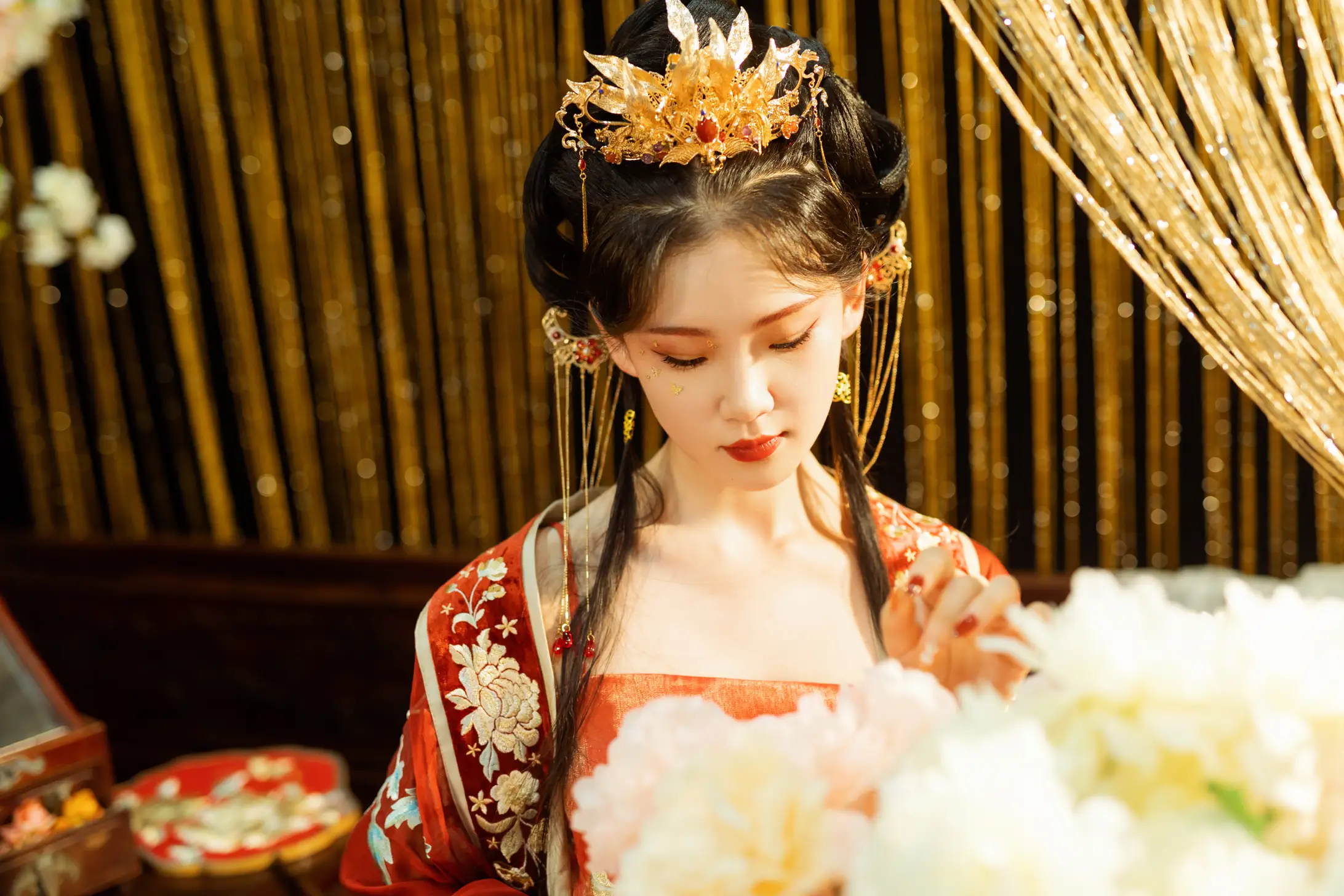 [艺图语] 2022.09.05 Vol.1873 – 红衣娘子 相望回首喵喵喵#[48P]-13