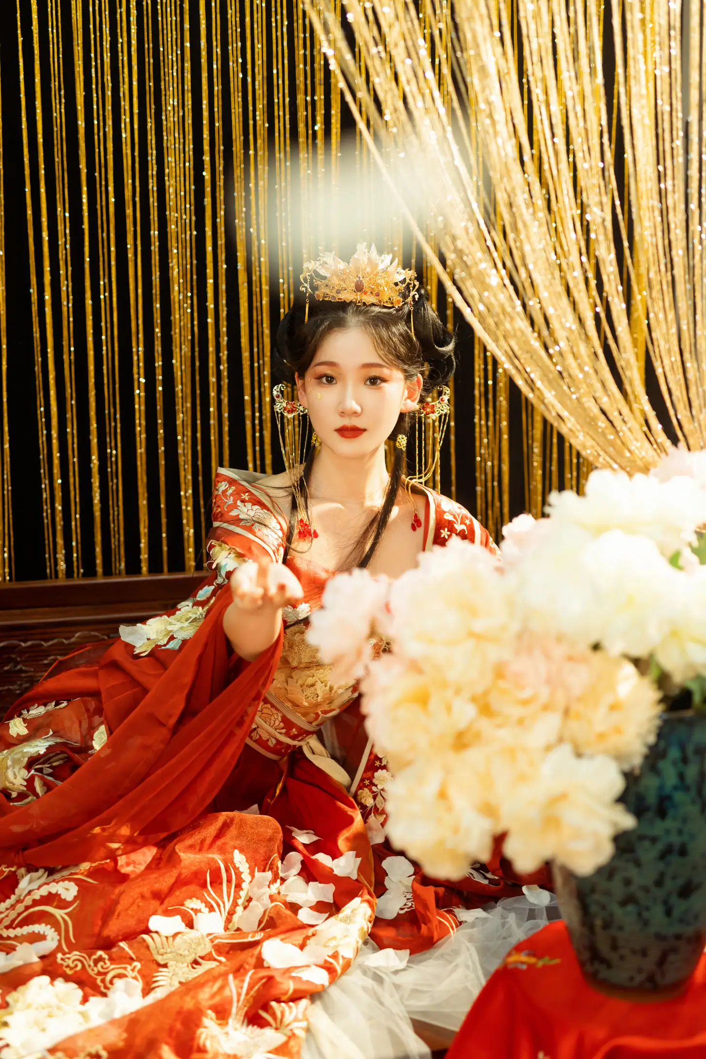 [艺图语] 2022.09.05 Vol.1873 – 红衣娘子 相望回首喵喵喵#[48P]-4