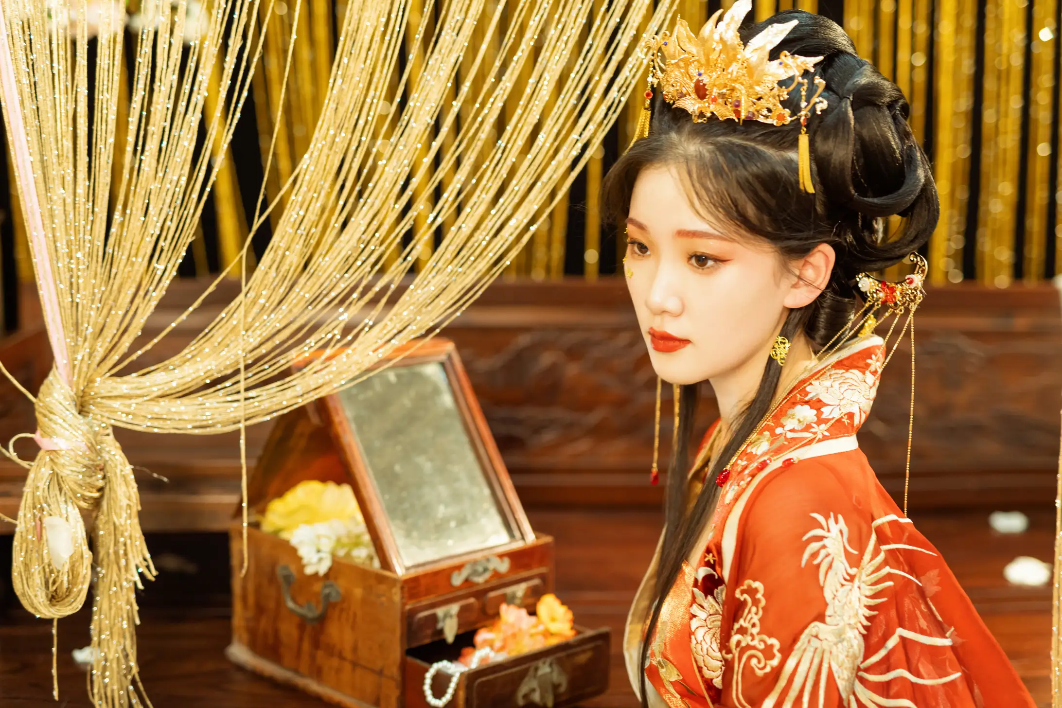 [艺图语] 2022.09.05 Vol.1873 – 红衣娘子 相望回首喵喵喵#[48P]-8