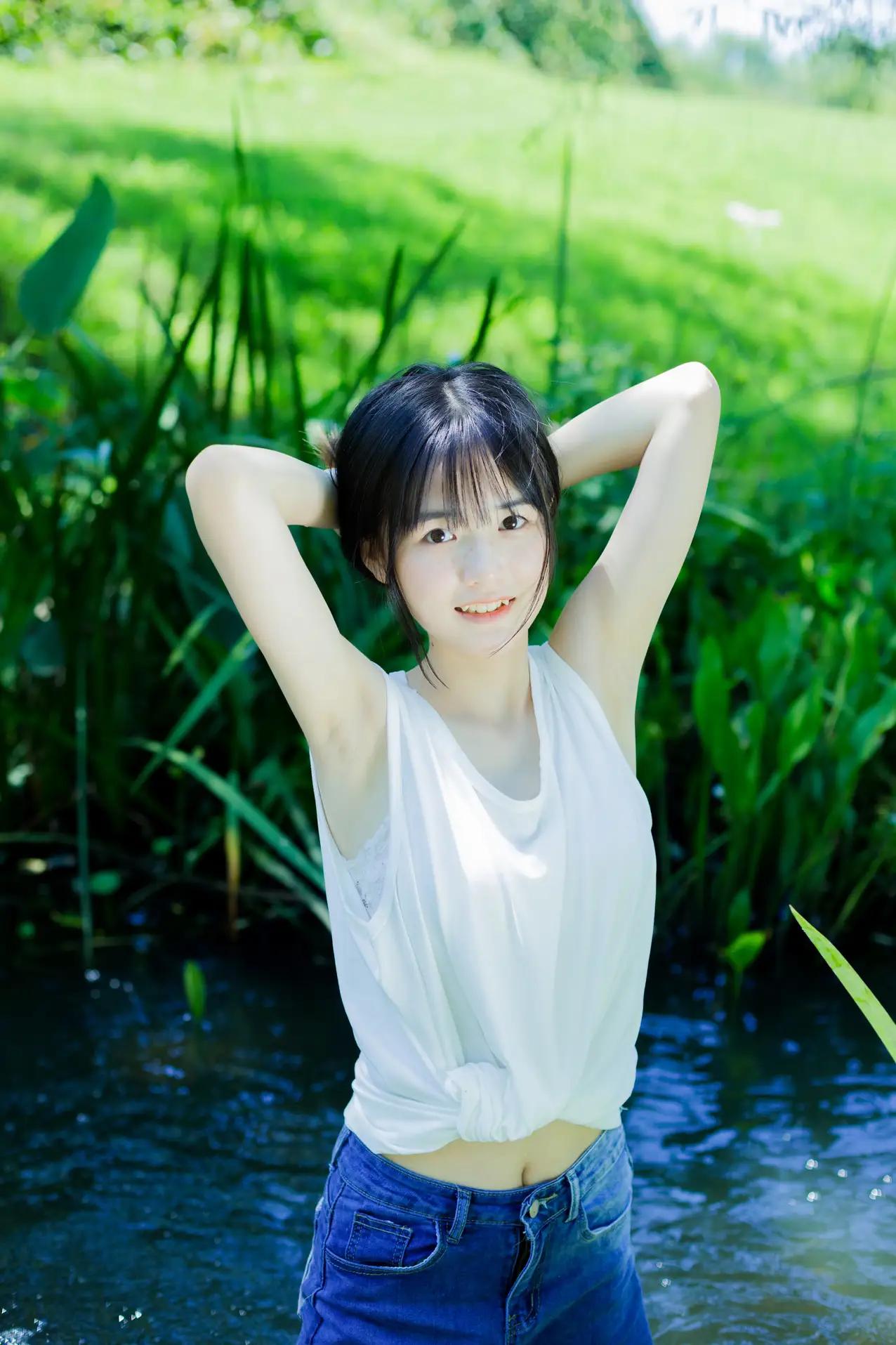 [艺图语] 2022.08.14 Vol.1703 – 湿漉漉 小怡妹妹cute#[32P]-5