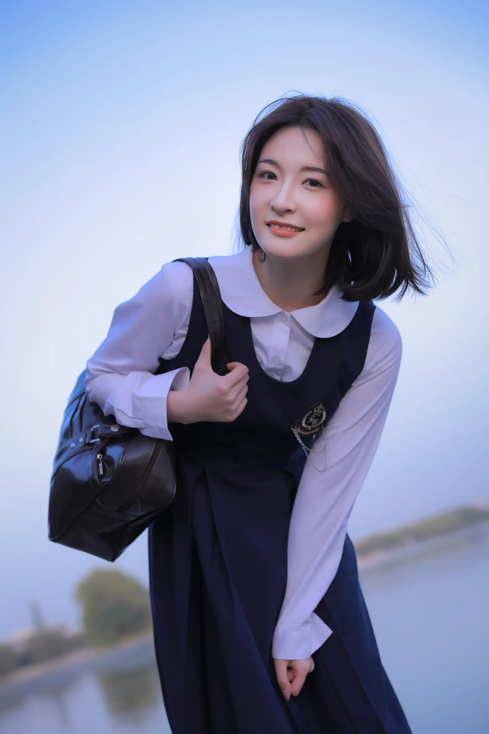 [艺图语] 2022.06.29 Vol.1321 – 海边JK 君君#[20P]-18