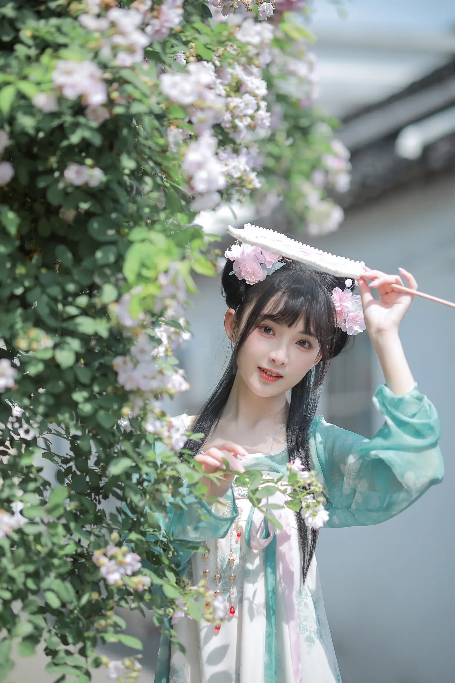 [艺图语] 2022.06.14 Vol.1175 – 渐开荷芰落蔷薇 莉莉崽w#[20P]-8