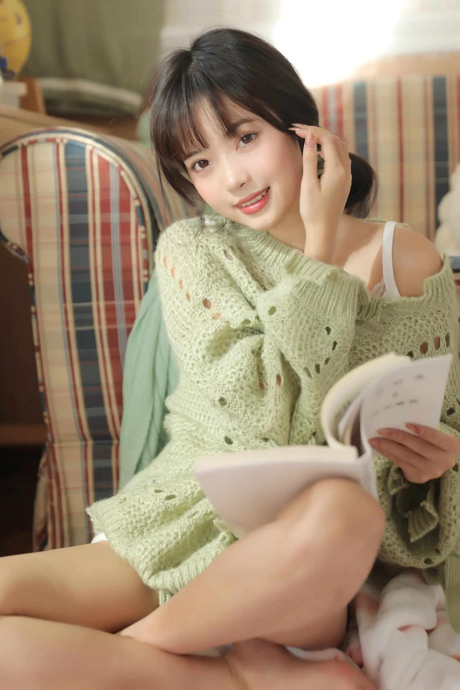 [艺图语] 2022.11.12 Vol.2423 – 珍珠与绿闸 小薇人儿#[40P]-3