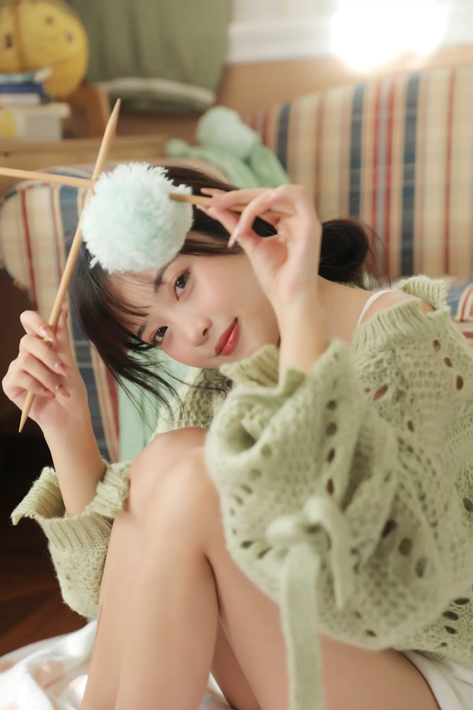 [艺图语] 2022.11.12 Vol.2423 – 珍珠与绿闸 小薇人儿#[40P]-9
