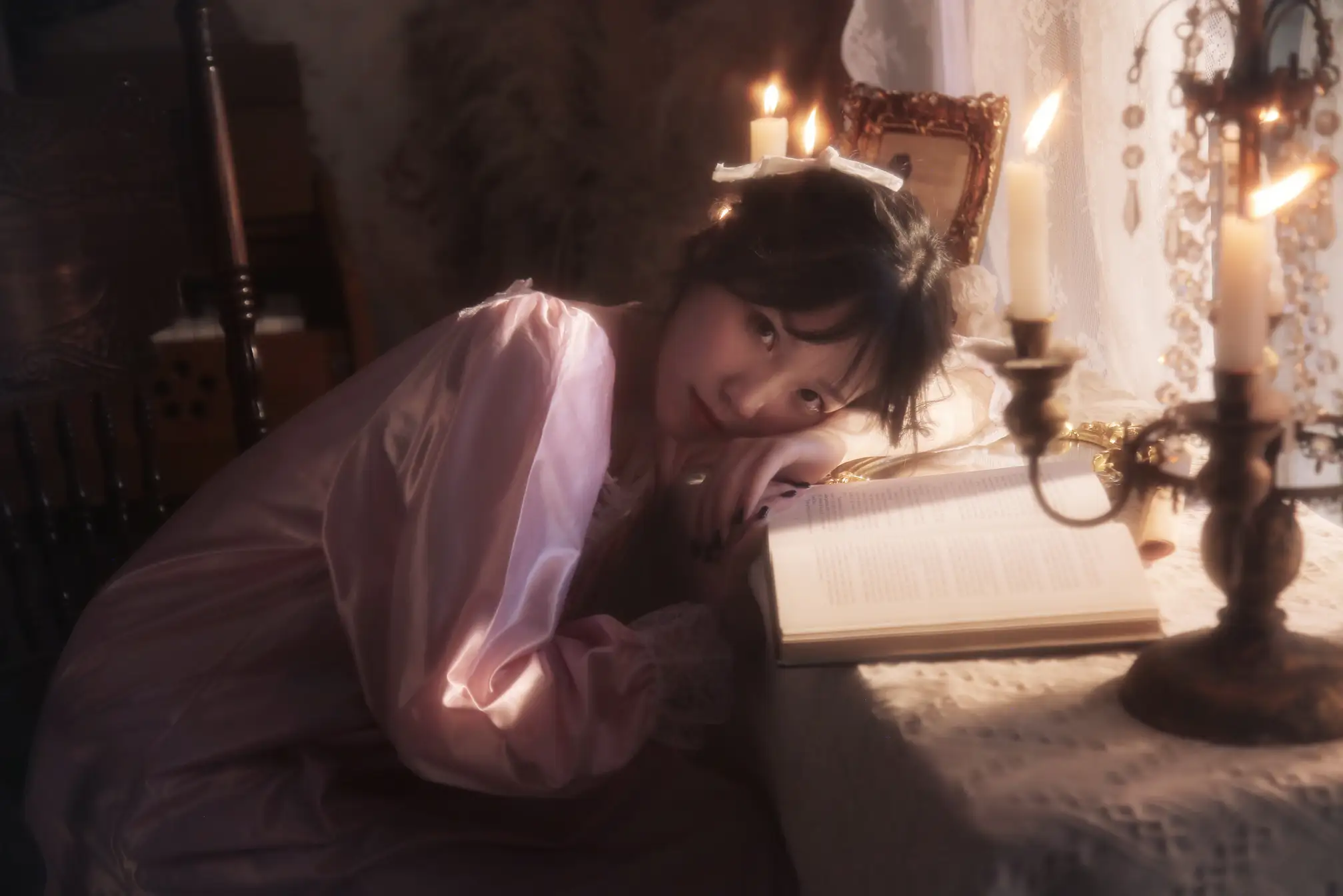 [艺图语] 2022.11.17 Vol.2464 – 油画风少女 echo#[22P]-1