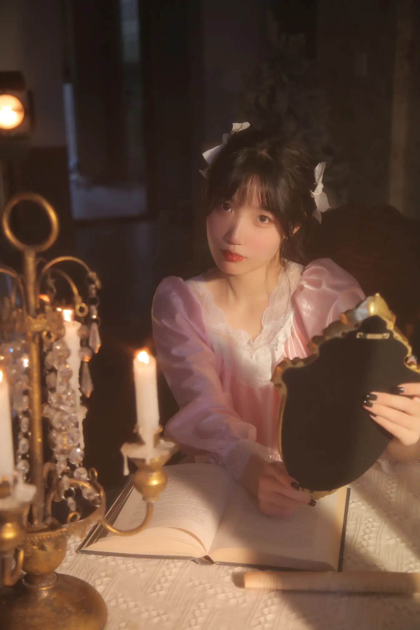 [艺图语] 2022.11.17 Vol.2464 – 油画风少女 echo#[22P]-2