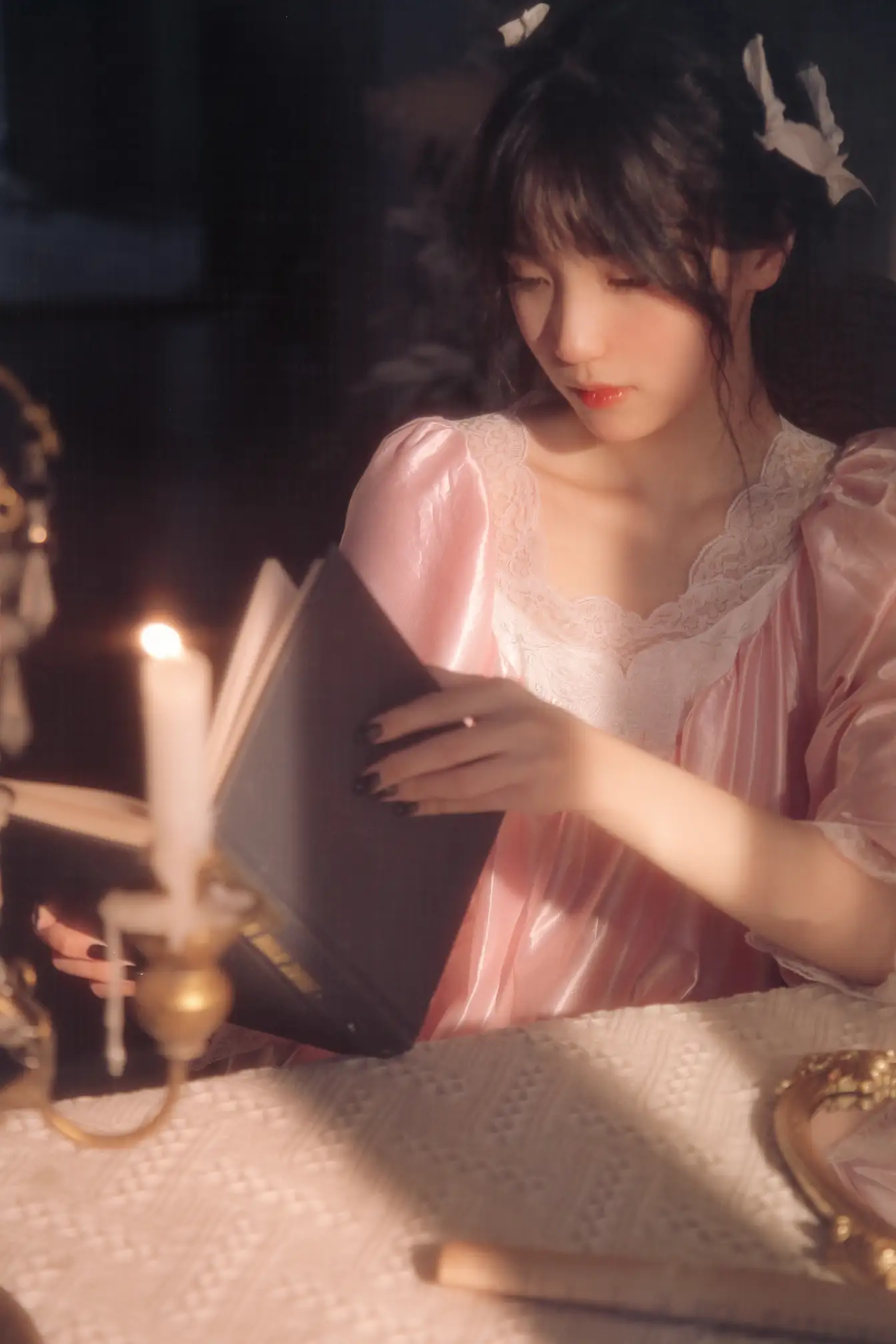 [艺图语] 2022.11.17 Vol.2464 – 油画风少女 echo#[22P]-3
